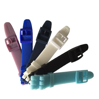 

Natural Silicone Rubber Watch Strap Bracelets 17mm 19mm 20mm Skin Series Watchband for Swatch Strap Watch Accessories Men Women