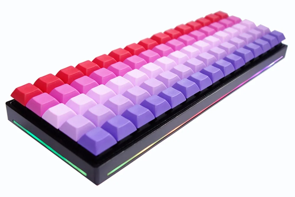 RGB75 artholinear клавиатура Горячая замена тип-c соединение QMK программируемый Gateron Cherry MX переключатели механическая клавиатура