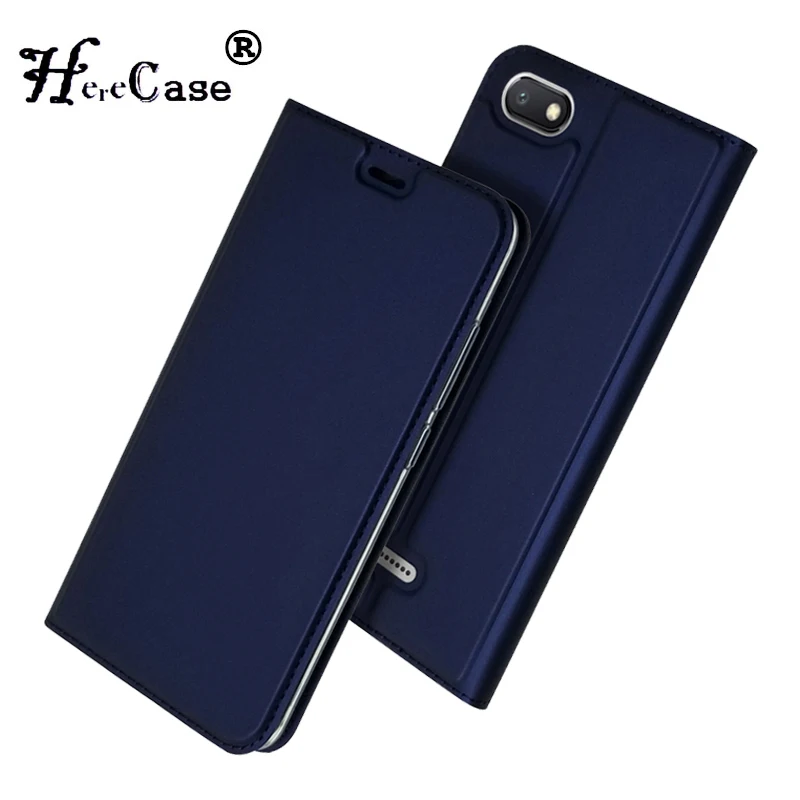 

For Redmi 6A Case Soft PU Stand Book Cover Card Slot Wallet Leather Flip Case For Xiaomi Redmi6A Redmi 6A 6 Pro Case Coque New