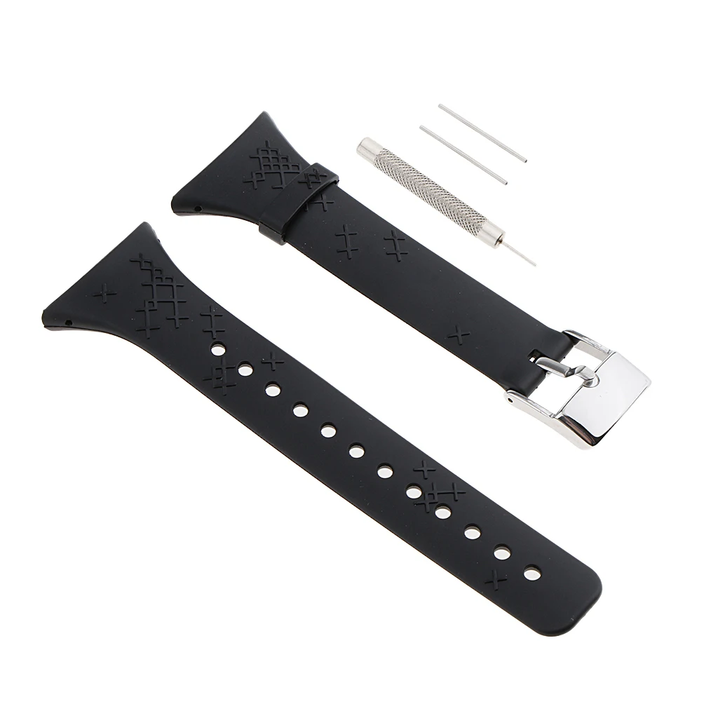 Rubber Band Bracelet Strap Suunto M Series M1 M2 M3 M4 M5 Men Women Strap Replace with Tool Set
