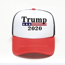 Новые шляпы Дональд Трамп Унисекс Взрослые сетчатые бейсболки на открытом воздухе спортивные шапки Чистая ручная печать на заказ с индивидуальным логотипом