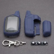 Starline a91 caso chaveiro para starline a91 a61 b9 b6 lcd remoto em dois sentidos carro sistema de alarme automóvel veículo profissional acessórios