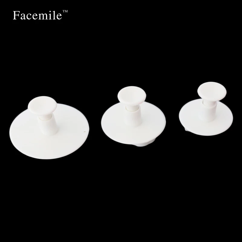 Facemile 3 шт. помадка Роза Форма листья резак для торта печенье сахарная основа