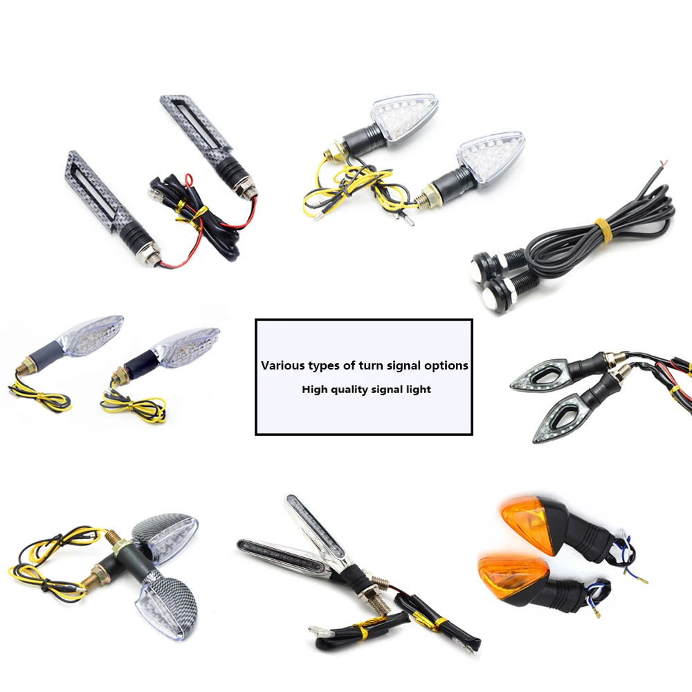

For Honda CB1000R CB600 CBR 1000R CBF600/SA CBF 600 Motorcycle Turn Signals LED Turn Signal Light Amber Indicators Flashers