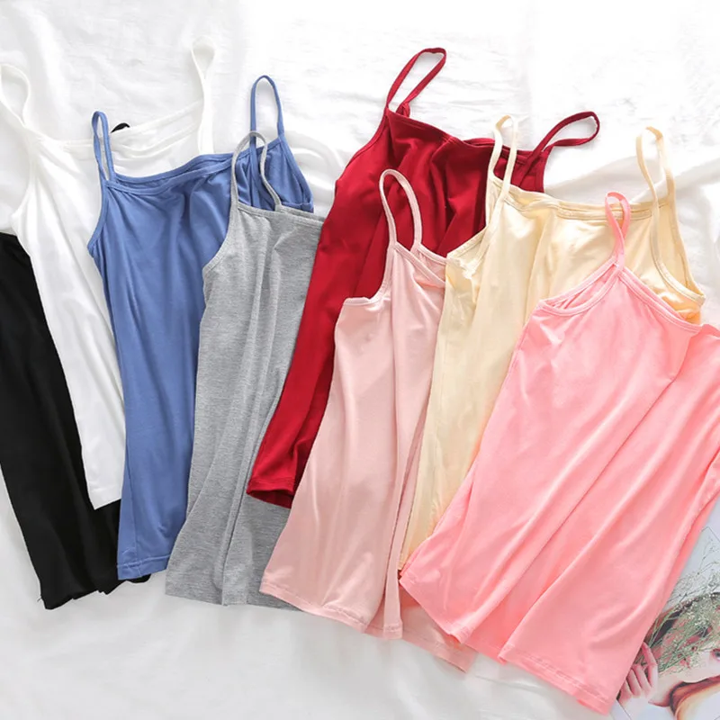 Goede Shirt Vrouwen Zomer Zwart Wit Tank Top Vrouwelijke Dames Sexy Backless Korte Spaghetti Band Mouwloze Basic Top Camis Ondershirt