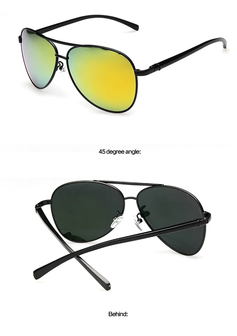 LONSY алюминий магния поляризационные солнцезащитные очки для женщин для мужчин водительские зеркала мужской lunettes de soleil homme