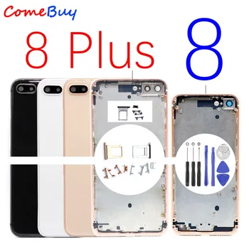 

For iPhone 8 Plus Back Housing Battery Cover Rear Door Case Middle Chassis 8G/8P Replacement For Apple iPhone 8 Back Housing