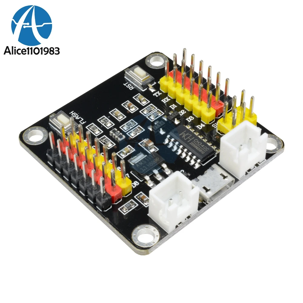 ESP8266 ESP 12 ESP12 12E CH340 CH340G беспроводной Wifi макетная плата MCU UART SPI антенна для Arduino NodeMCU