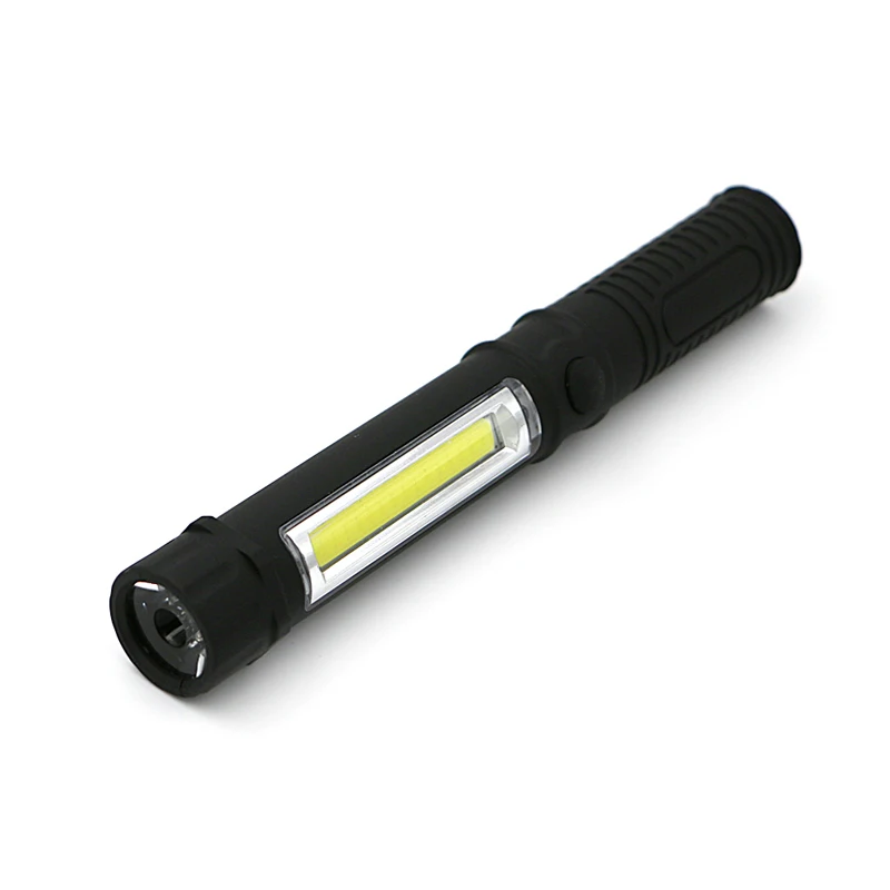 

YAM Portable Popular Mini Multifunction COB LED Light Work Hand Lamp Flashlight Torch Magnetic Red and Black 2 Colors Available