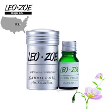Чистое вечернее масло примулы известный бренд LEOZOE сертификат происхождения US вечернее эфирное масло примулы 10 мл уксус Esenciales