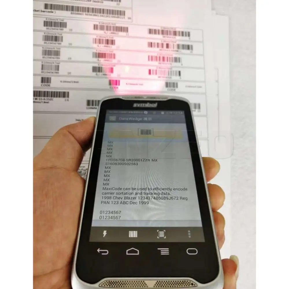 TC55 TC55BH-HJ11EE для Zebra символ портативный мобильный компьютер 1D 2D сканер штрих-кода для andorid PDA
