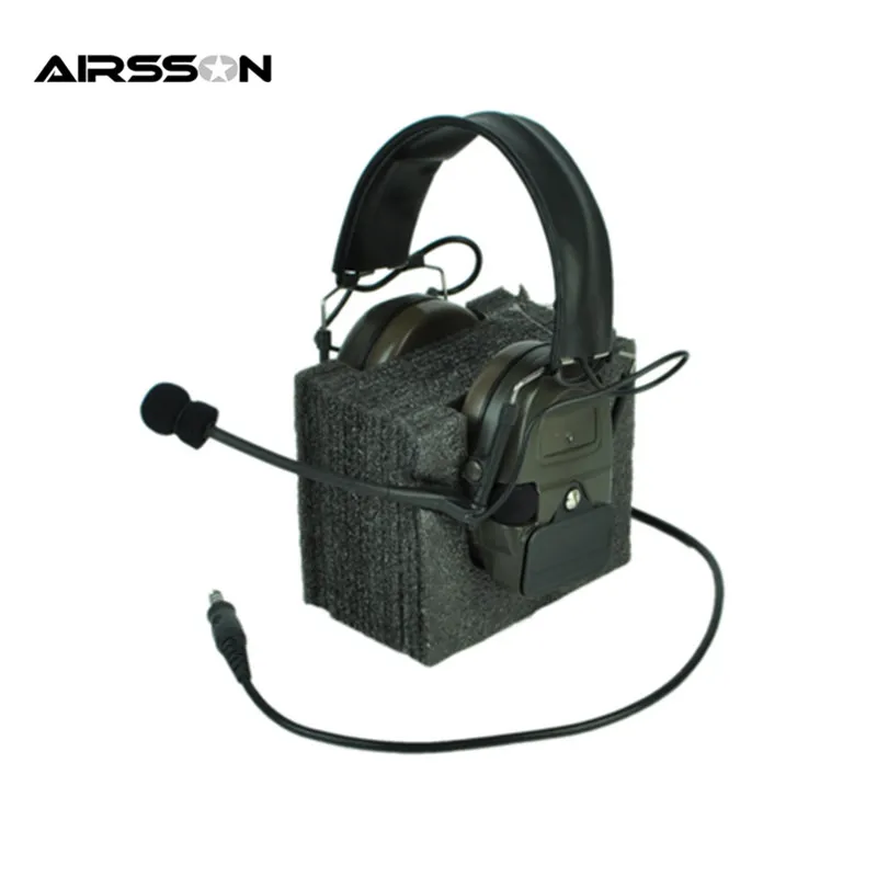 Airsoft Element Z-Tactical Headset Noise Reduction Headset Without PTT Adapter Tactical Combat Portable Headphone Outdoor Tool Airsoft Element Z-Tactical Headset Noise Reduction Headset Without PTT Adapter Tactical Combat Portable Headphone Outdoor Tool