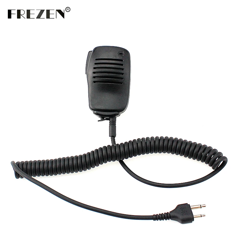 Mini Speaker Mic Microphone PTT for ICOM Two Way Radio IC-F3 SL25 V80 IC-V8 V82 V85 Cobra Walkie Talkie HH37ST FRS90