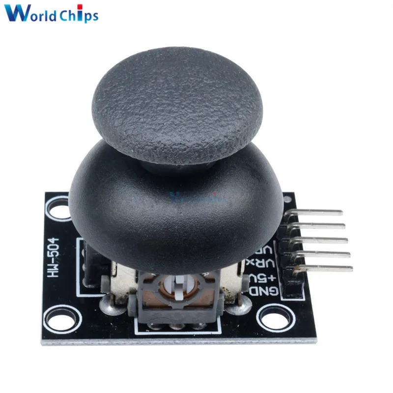 

1PCS 5Pin JoyStick Breakout Module Shield Joystick Game Controller AL 2.54mm Pin Interface Two Way Rocker 5V Module