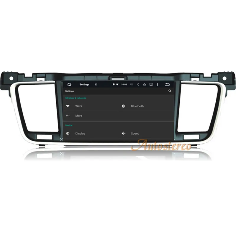 Discount 8 Core Android 8.0 ROM 32GB RAM 4GB Car GPS Navigation No DVD Player For PEUGEOT 508 2011-2014 radio stereo unit 24