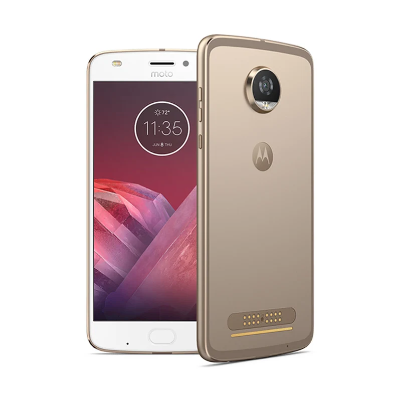 Оригинальный Motorola Moto Z2 играть мобильный телефон Octa core 4 ГБ Оперативная память 64
