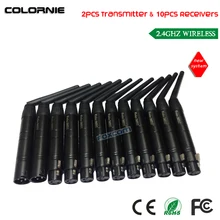 DHL Беспроводной DMX512 контроллер, DMX512 Беспроводной использование контроллера на ди-Джея свет, светодиодный параболический алюминизированный отражатель