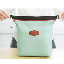 Повседневная термоизолированная сумка-холодильник для обеденного пикника, сумка-светильник, зеленая ткань Оксфорд, сумка для обеда, сумка Bento