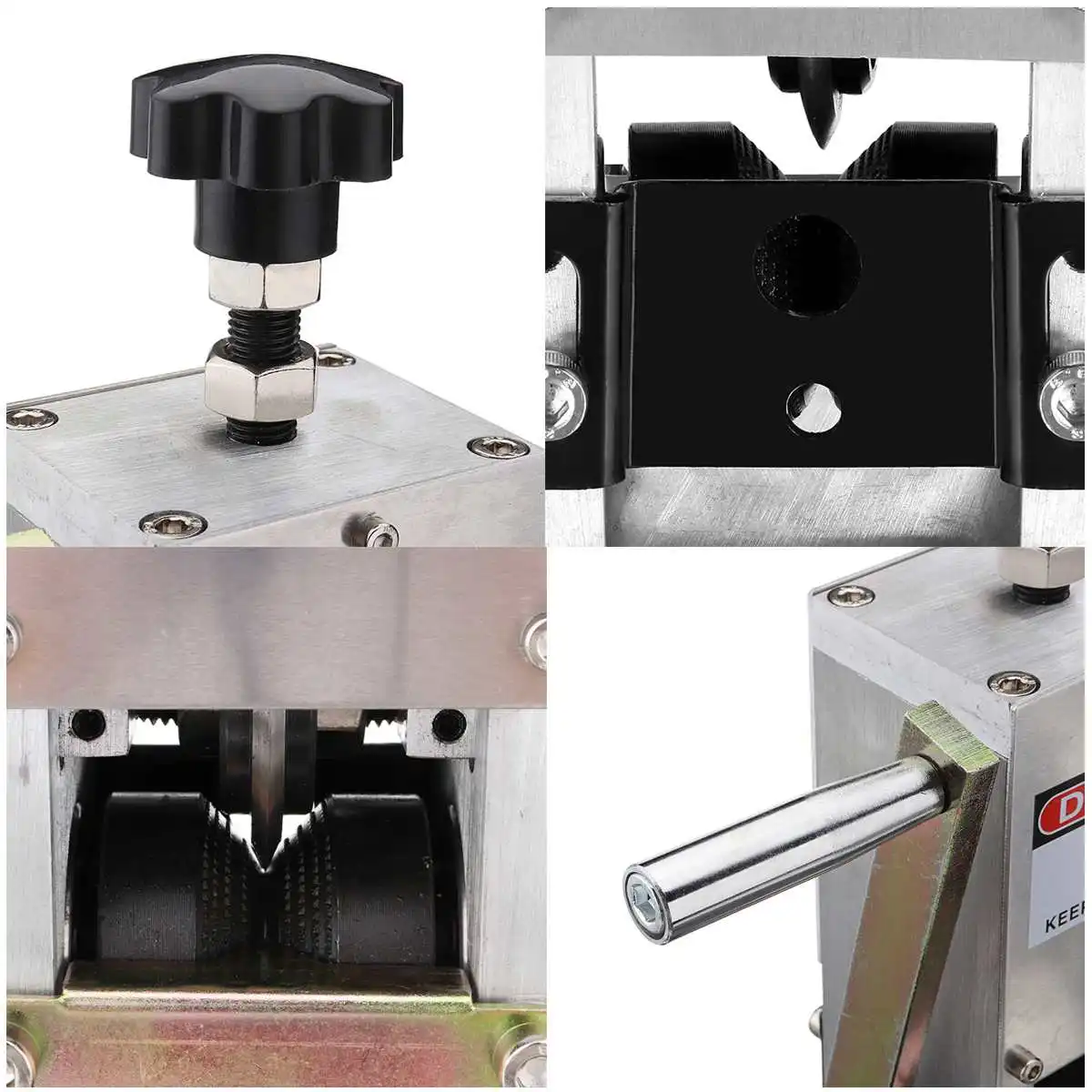 Máquina de Friso do Cabo de Fio do Controle da Mão e Máquina de Peeling para o Fio de Metal Máquina Peeling para o Fio Metal e de 6 Feixe de cabos