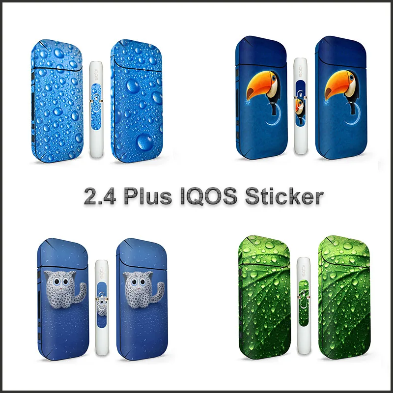 

2018 New Sticker For IQOS 2.4 Plus Universal 3M Printing Protective Skin Decals