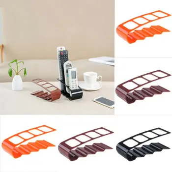 

Eco-Friendly 4 Lattics VCR DVD TV Remote Control Cellphone Stand Storage Holder Non-folding Rack High Quality Organiser Tool