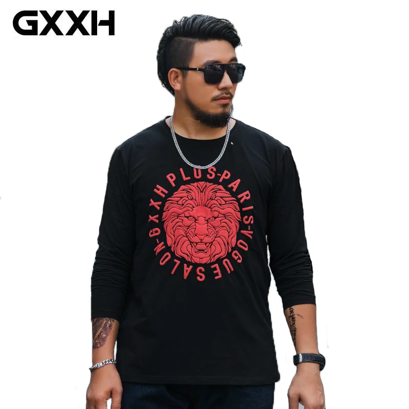 2017 Autumn GXXH Plus Size Mens Clothing 6XL 7XL Long