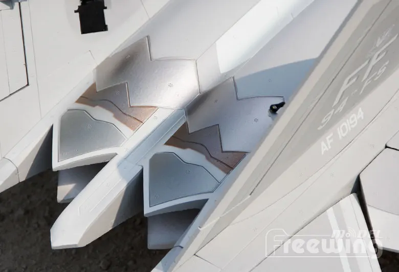 Электрический пульт дистанционного управления Freewing F-22 F22 Raptor 90 мм rc реактивный самолет модель PNP