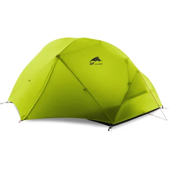 

3F UL GEAR 2 Person Camping Tent 210T / 15D Silicone Fabric Double-layer Camping Tent Lightweight