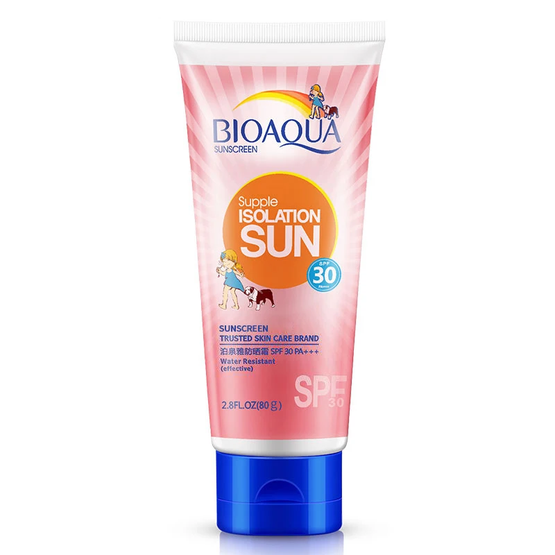 Facial Sunscreen Creams Sun Lotion Tanning Oil SPF 30 Isolation UV