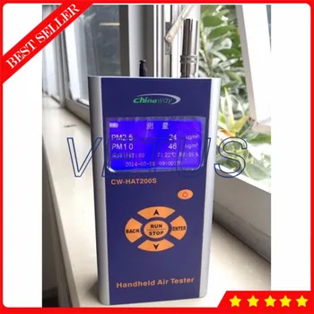Best CW-HAT200S Digital Pm2.5 Pm10 Meter Detector With USB Interface 500 Datas Memory Air Quality Monitor Portable Particle Counter