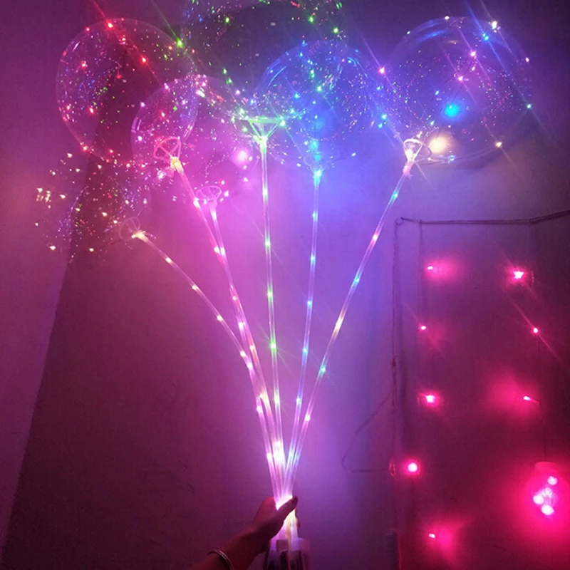 10Pcs Switch Control Led Balloon Lamp Light Christmas Party Wedding Decoration