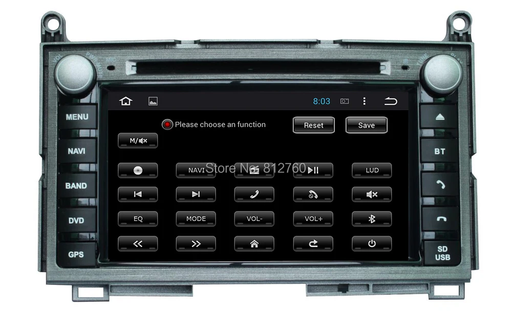 Top Octa Core Android 9.0 CAR DVD player GPS navigation For TOYOTA VENZA car audio stereo Multimedia support Mirror link OBD DVR 8