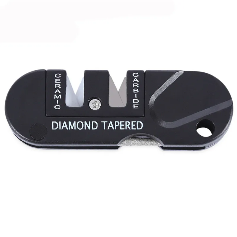 New Multifunction EDC Sharpener Folding Ceramic Carbide Diamond Tapered Knife Sharpener Pocket Outdoor Tool N21 (13)