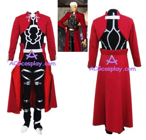 Fate stay night Archer костюм для косплея хорошего качества ACGcosplay|cosplay costume|fate archercostume cosplay |