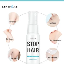 ELECOOL Hair Growth Removal Inhibitor Serum Oil Spray Beard Bikini Intimate Face Legs Body Armpit Painless Hair Remover TSLM1