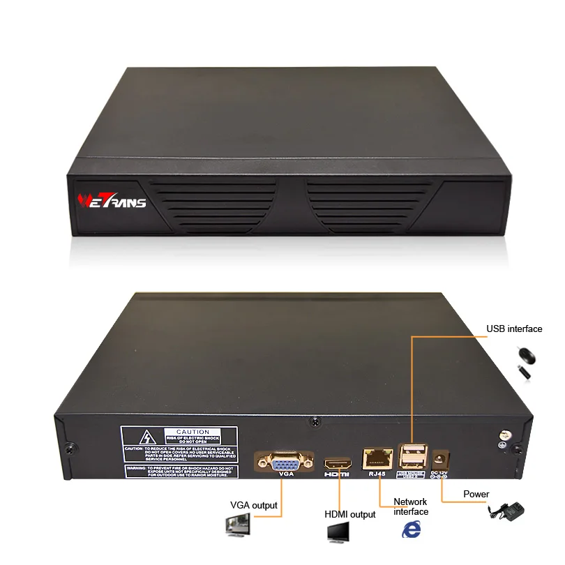 8ch NVR Linux 1080 P сети Рекордеры для видеонаблюдения ONVIF P2P автоматическое подключение