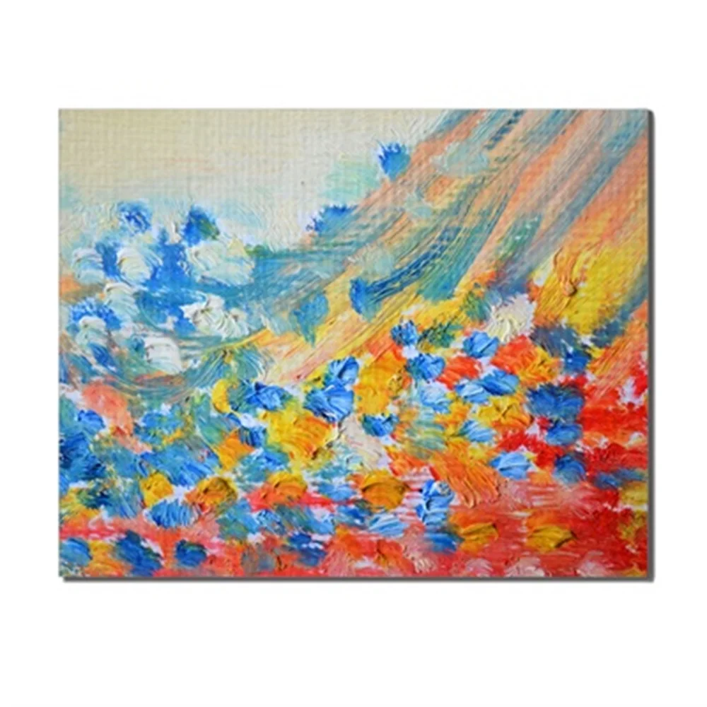 

Frameless Modern Fashion Colorful Creative Background Wall Canvas Oil Painting Poster Living Room Artwork Printed For Home Decor