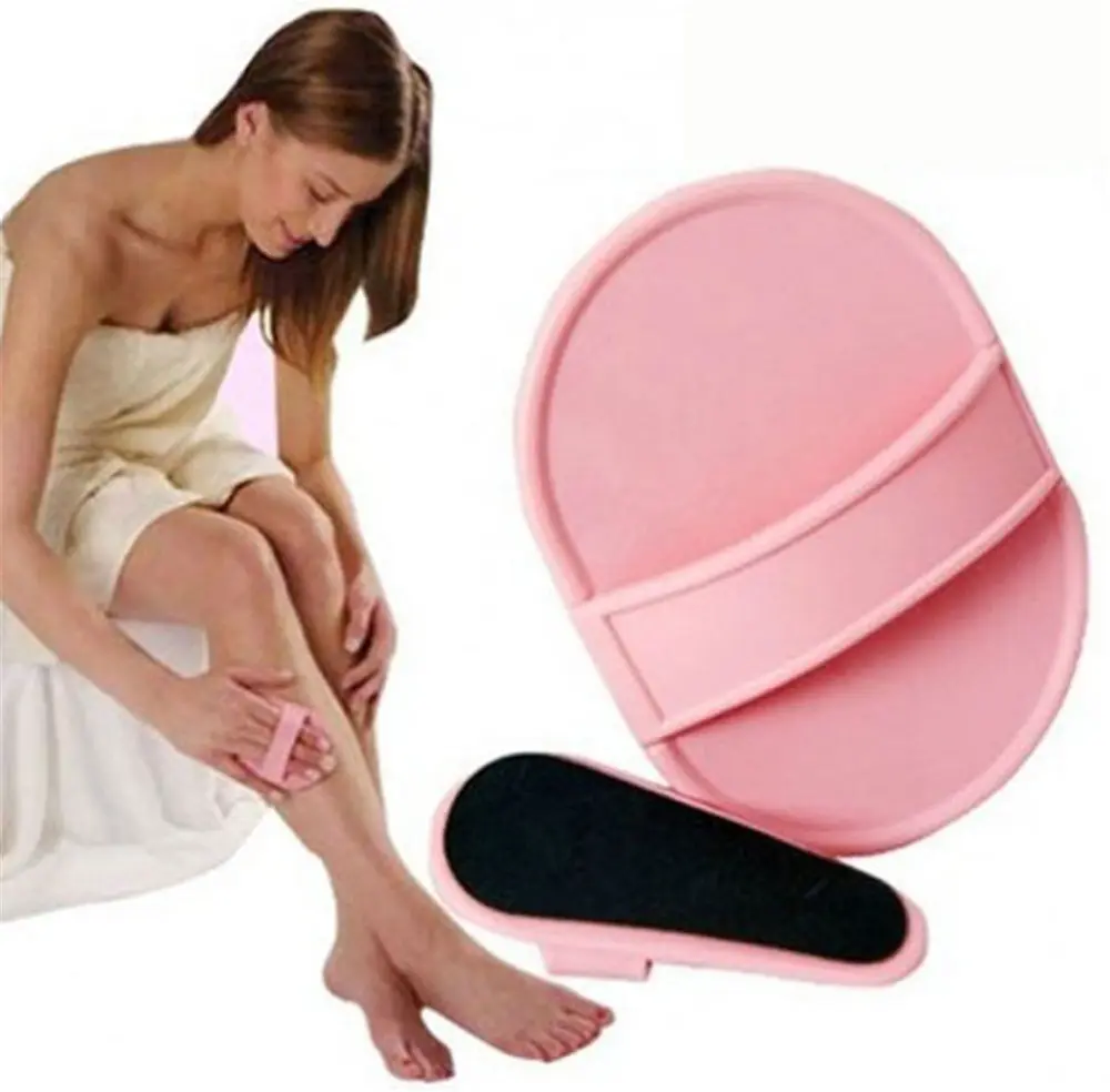 

1set Adhensive Smooth Skin Exfoliator Removal Tool Painless Leg Arm Smooth Pads Hair Remover for Women