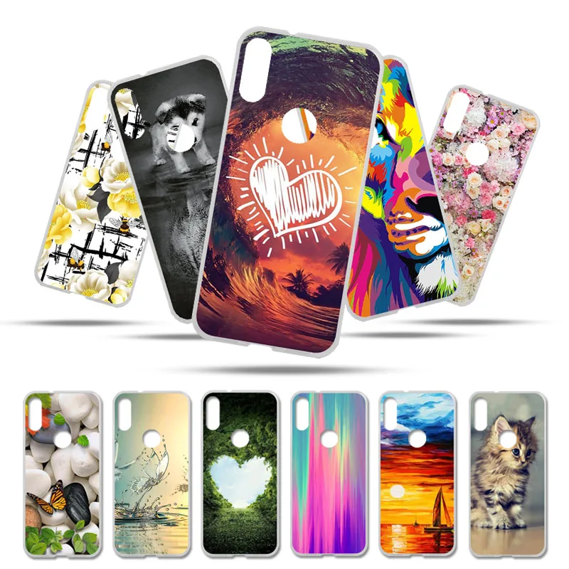 

Bolomboy Painted Case For Xiaomi Mi Play Case Silicone Soft TPU Cases For Xiaomi Mi Play Cover Wildflowers Cute Animal Bags