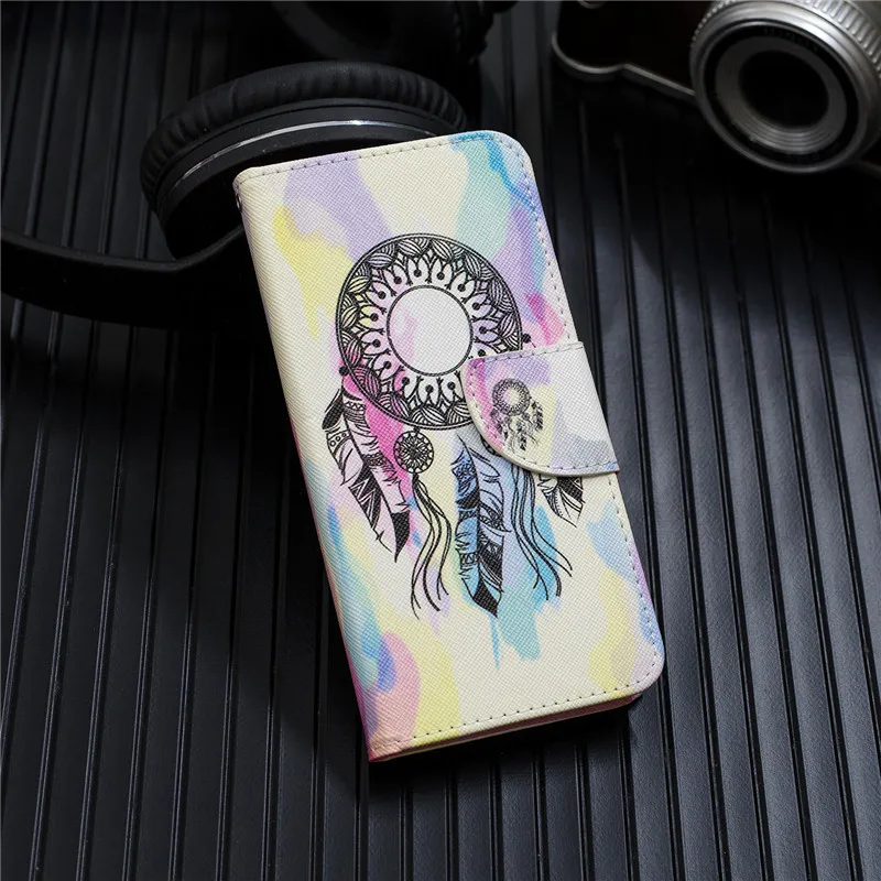 Huawei Honor 9A Honor 9A Bao da trên Cho Coque Huawei Honor 9 MỘT MOA-LX9N Bao Ví Từ Tính Lật ốp Lưng điện thoại Fundas huawei snorkeling case