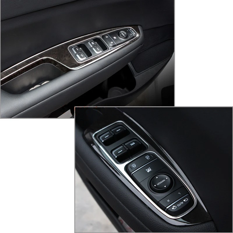 4 шт. хромированные накладки на окна и двери для Kia K5 Optima 2016 2017|interior door frames|cover forcover