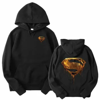 

HOWL LOFTYHoodies Superman Things 2 Hooded Mens Hoodie Women Sweatshirts Oversized Autumn Winter Hip Hop Men Hoodies Sweatshirt