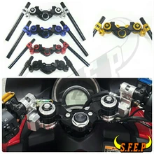 Мотоцикл с ЧПУ Алюминий адаптации рулевого управления руле для Yamaha XMAX 300 X-MAX 300 XMAX 250 X-MAX 250