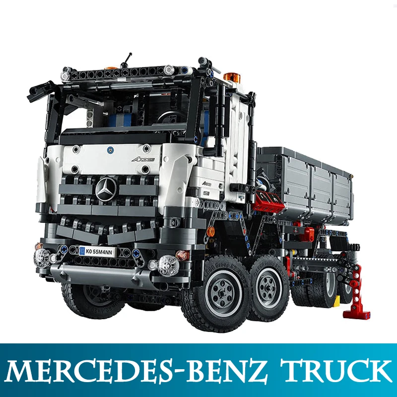 

Finger Rock 20005 3245PCS Bricks LegoingLYS Technic Series Arocs Loading Truck Model Building Blocks Toys Educational Gifts
