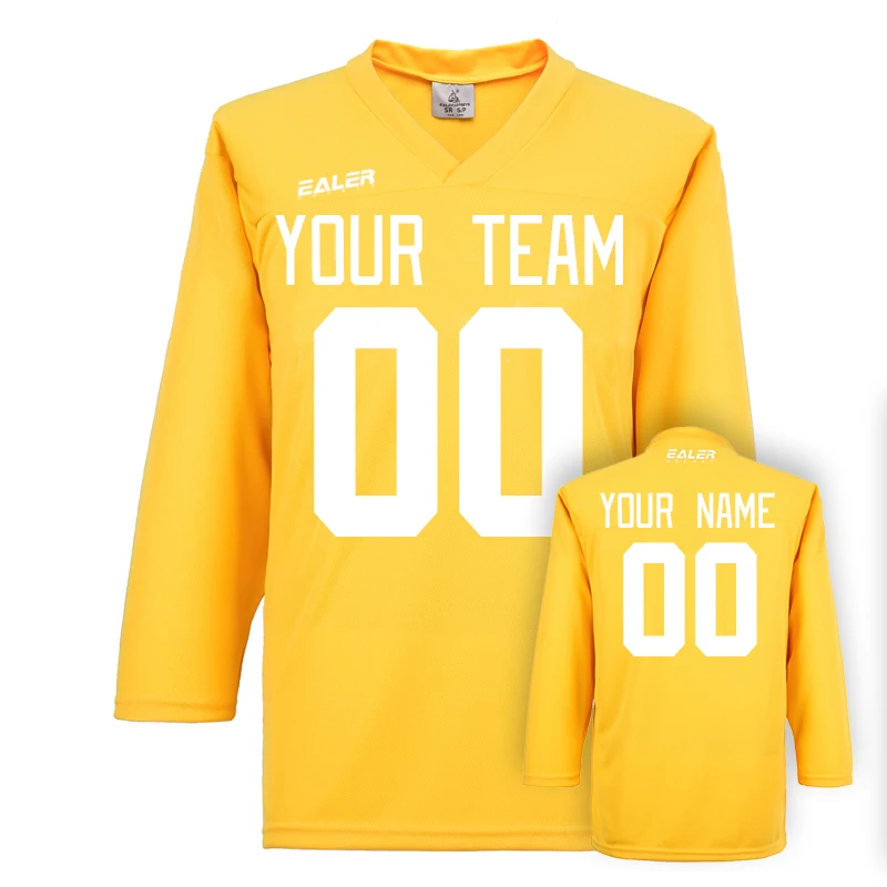 Han Duck single color practice hockey jersey for team training with your name number and | Спорт и развлечения