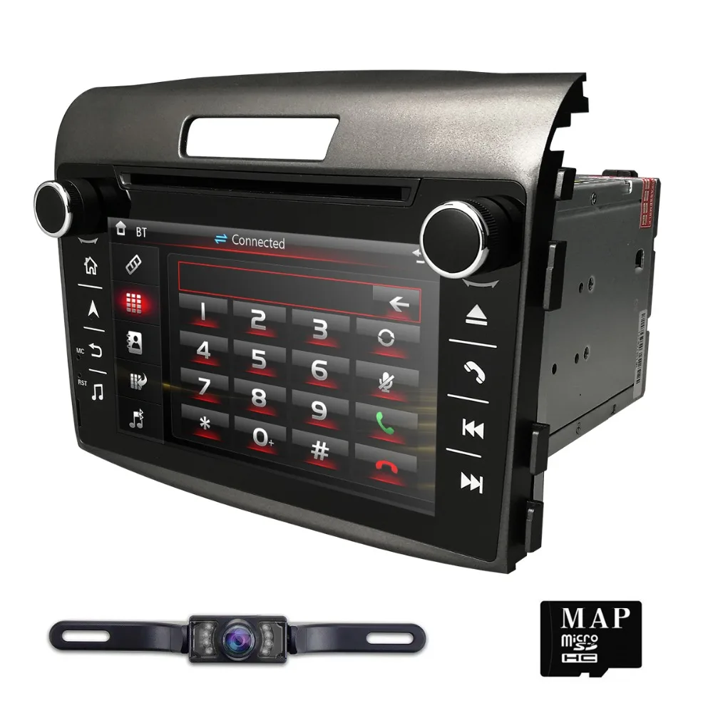 

2 Din 7" Touch screen Display Car DVD radio for HONDA CRV 2012-2016 with BT SD card Mirrorlink ipod RDS Radio SWC Rear camera