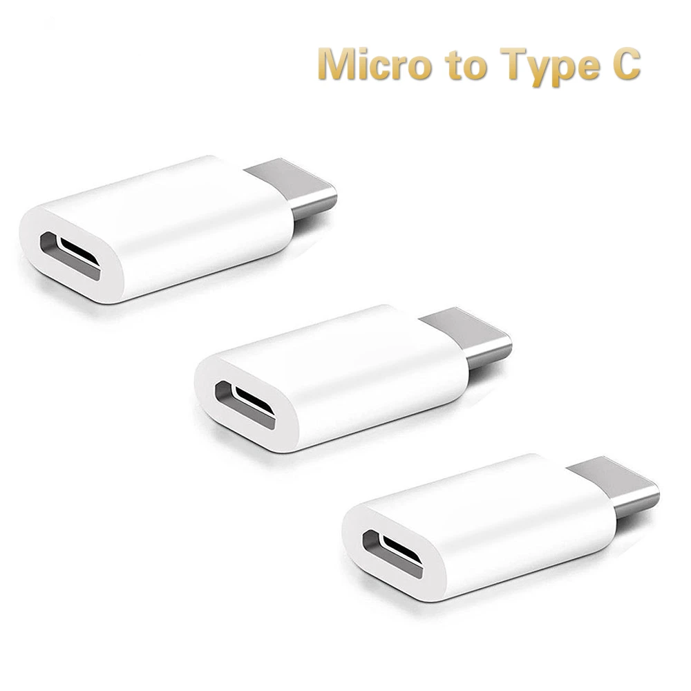 Белый черный адаптер типа C Micro USB для зарядный кабель MacBook Xiaomi mi a1 Oneplus 5T Honor 9 Samsung