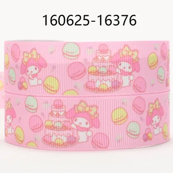 

NEW 50 yards cute bread my melody cartoon ribbons printed grosgrain ribbon free shipping