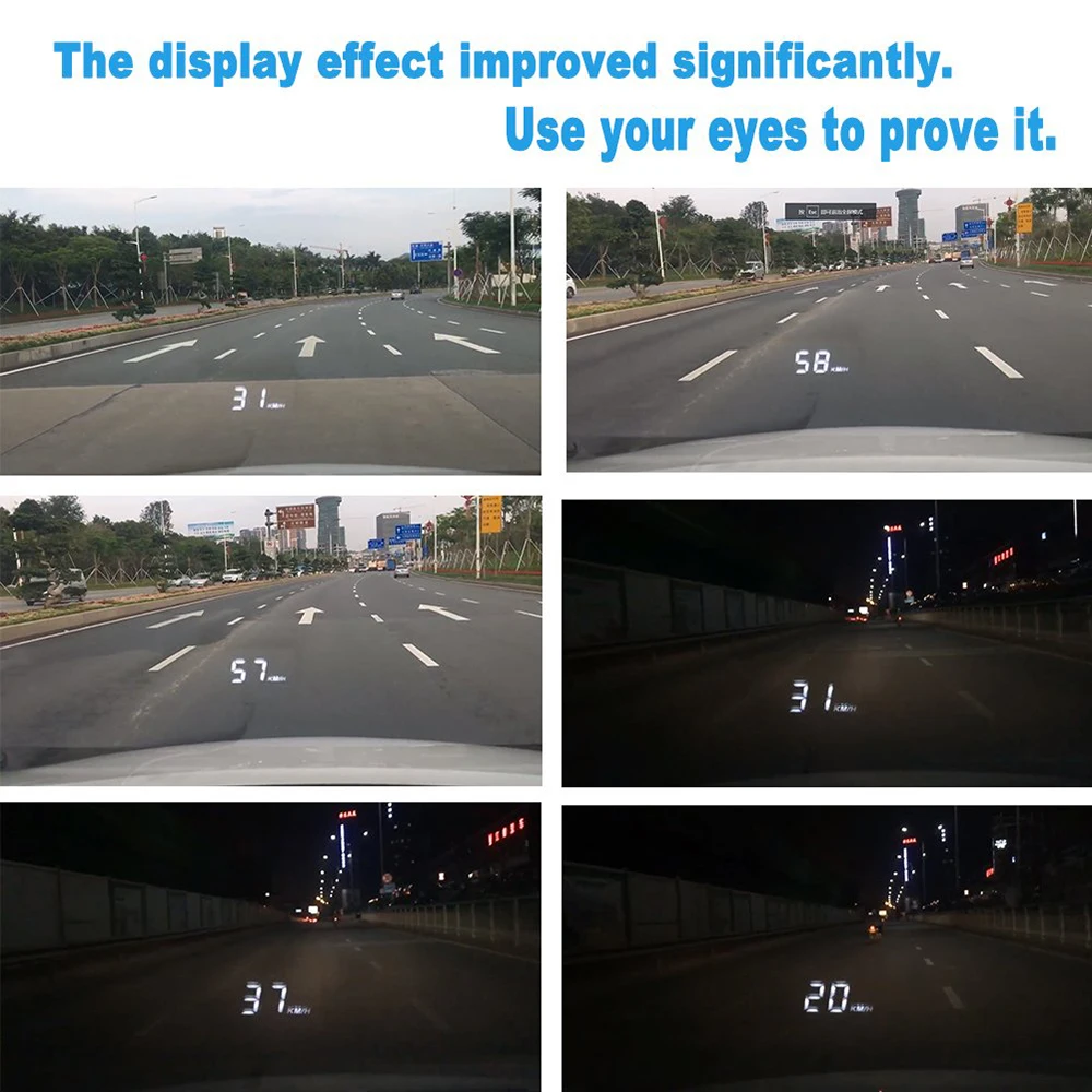 Newest A100S Car HUD Head-Up Display OBD2 II EUOBD Overspeed Warning System Projector Windshield Auto Electronic Voltage Alarm Newest A100S Car HUD Head-Up Display OBD2 II EUOBD Overspeed Warning System Projector Windshield Auto Electronic Voltage Alarm