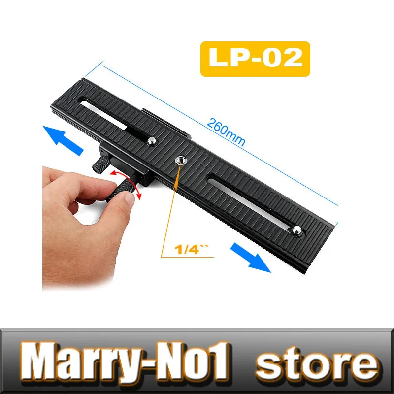 Бесплатная доставка направляющая для макросъемки LP-02 Fotomate 200 мм с передвижным